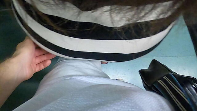 Stranger On Train Tries To Finger Mini Skirted Wife