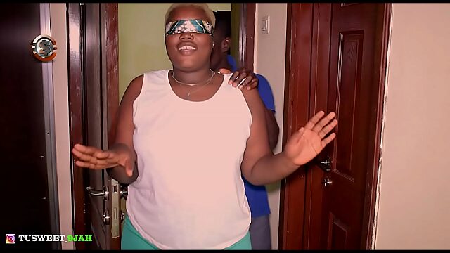 Blindfolded Wife Fucked By Nigerian Friend - Amateur