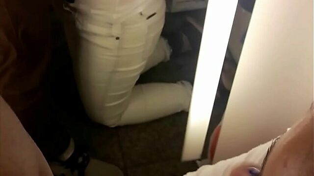 Sucking In The Locker Room