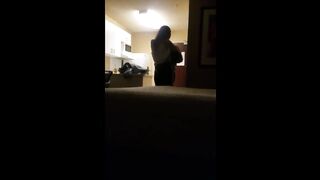 Cuckold Husband Films Hotwife With Bull