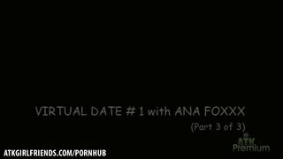 Cum On Ana Foxxx's Face After Fucking Hard