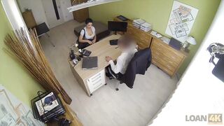 Loan4K. Girl Pays With Anal Sex To Get Her Financial Problem Fixed