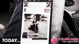 Scandalous! He Bangs Goth Chick Sidney Dark In Public! (English) Dates66