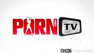 Wankz - Hot Reporter Gang-Banged By Basketball Team