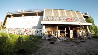 Enjoyed Her Husband's Cum In An Abandoned Pool (Pegging)