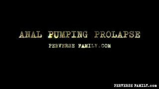 Perverse Family Anal Pumping Prolapse