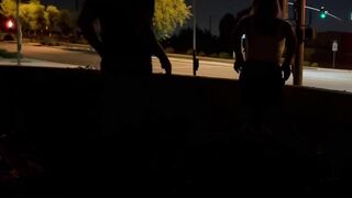 Sex In An Intersection With Cars Driving By