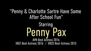 Students Penny Pax And Charlotte Sartre Love Lesbian Sex