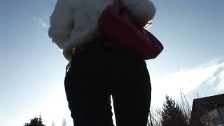 Horny Bitch Torn Up On The Street - Hooker Fucks - Hd