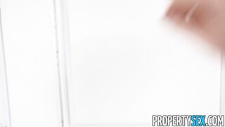 Propertysex Sexy Curvy Tenant Seduces The Landlord Into Having Sex With Her