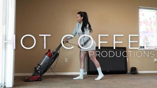 Curvy Latina Wife Fucks The Cable Guy While Her Husband Is Out Of The Country