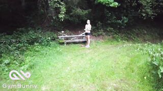 Bavarian Teen Enjoys Creampie In The Nature