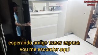 Prank With Wife' Blindfolded Her And In The Middle Of Sex My Friend Entered Without Her Knowing