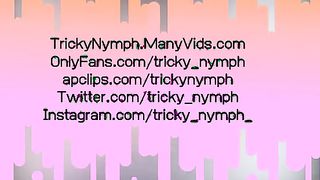 Tricky Nymph 19 Y/O Camshow 420 Part 1