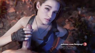 Jill Valentine Facial W/Sound Resident Evil