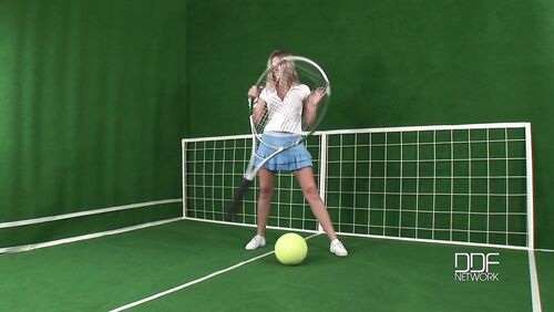Ace With A Jumbo Racket