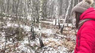025 Bitch Asks For Cum In His Mouth Right In The Forest And Can No Longer Wait_Adolfxnika_1080P