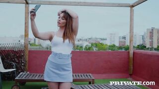 Private Com - Dp'd Ginebra Bellucci Double Dicked By 2 Cocks