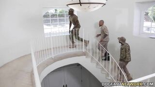 Madame Cory Chase Wants Anal Gangang And Dp With Soldiers' Big Black Cock