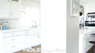Holed Leaking Anal Sex With Petite Tight Ass Nanny