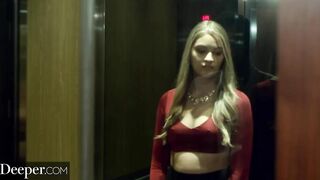 Deeper. Gorgeous Gold Digger Is Seduced By Boyfriend's Dad