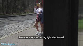 Public Agent Ivi Rein Is Learning English And Sucking Dick