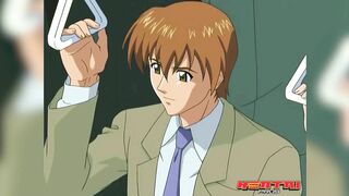 Hentai Pros - Train Station Bathroom Orgy With A Sexy Red-Haired Babe With Huge Tits