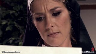 Coeds Bound And Whipped By Milf Nun