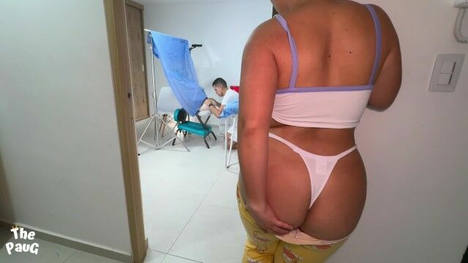 My Naughty Stepmom Gets A Surprise From My Big Ass As I Massage My Doll Tantaly's Natural Tits