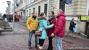 Slender Naughty Girls Are Fond Of Nothing As Much But Wild Group Sex
