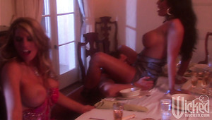 Tyler Faith And Other Hoes Hammered In Group Sex At The Dinner